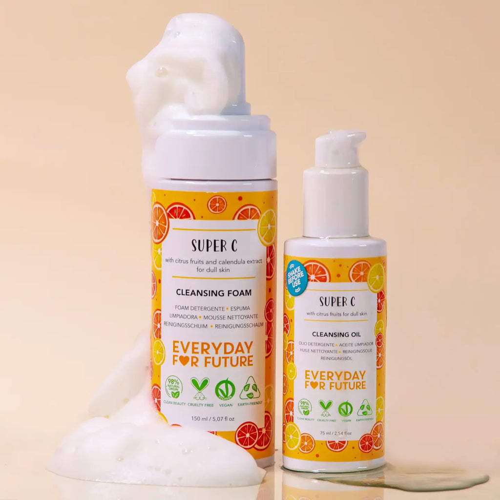 Foam con Estratto di Agrumi - Detergente Viso Delicato