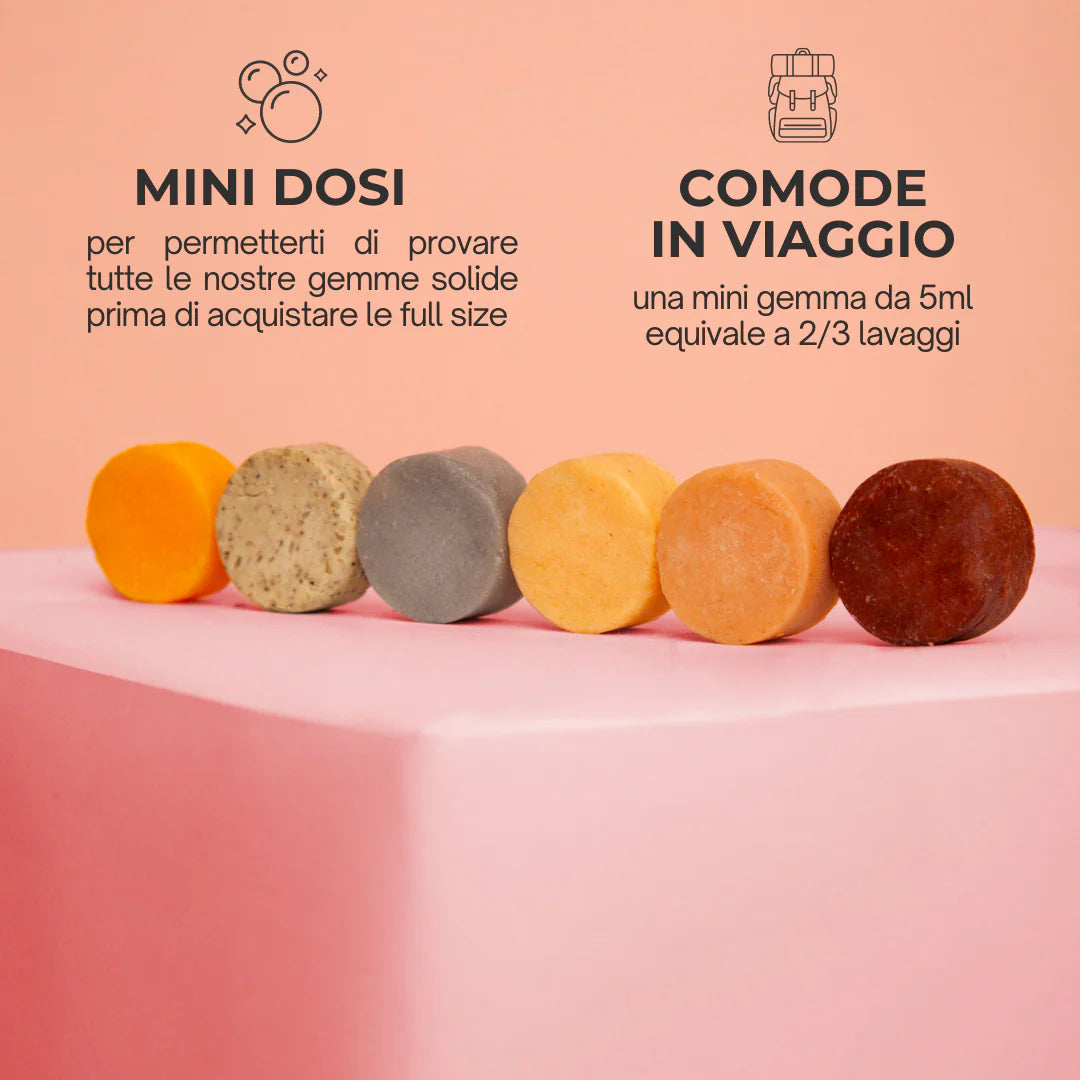 Enjoy Sunset - Kit prova 6 mini solidi - Enooso