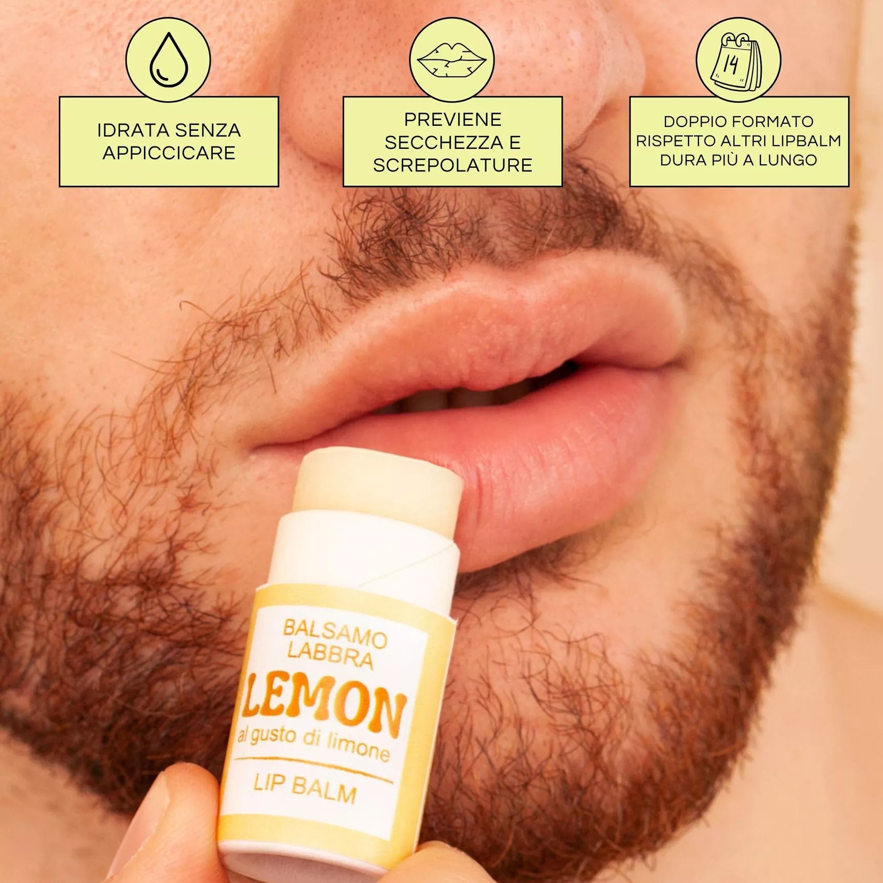 Balsamo Labbra al Limone - Enooso