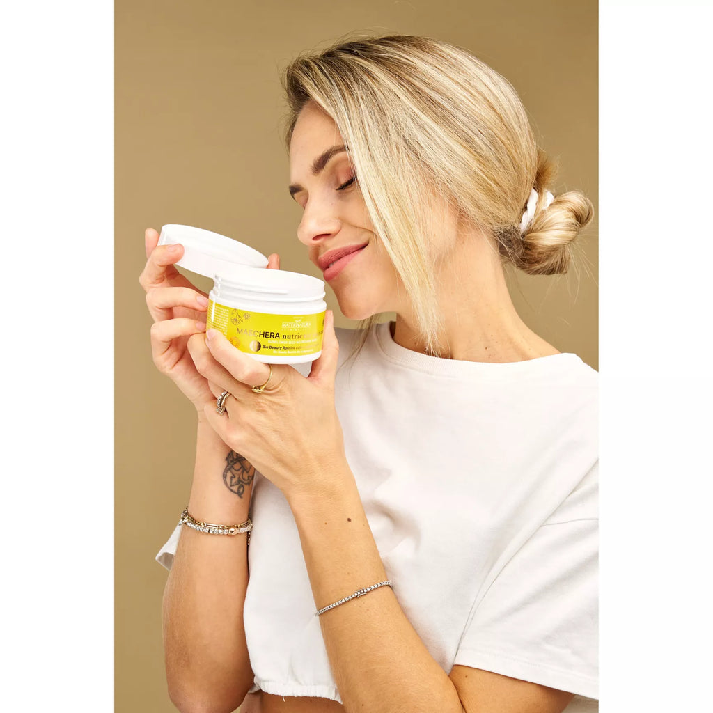 Maschera ristrutturante Semi di girasole - Maternatura